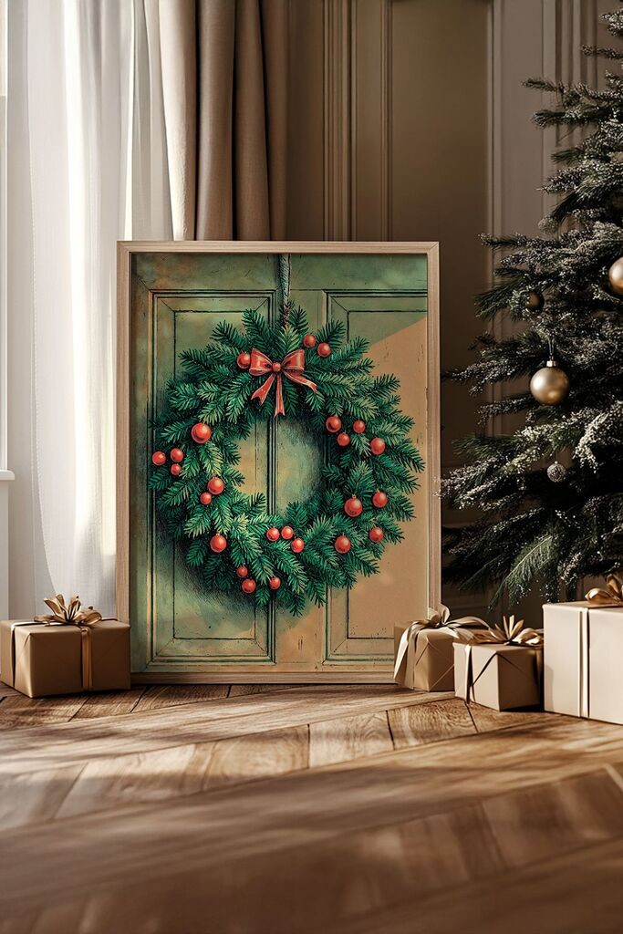 Врамена слика Wallity Nwyearsngmdl8, 33x48 см