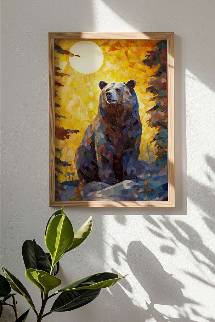 Слика во рамка Wallity Mscartmdl30, 33x48 см