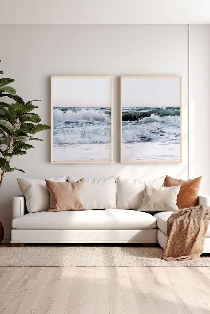 Wallity врамена слика Ersy2Limodel35, 33x48 см, 2 дела