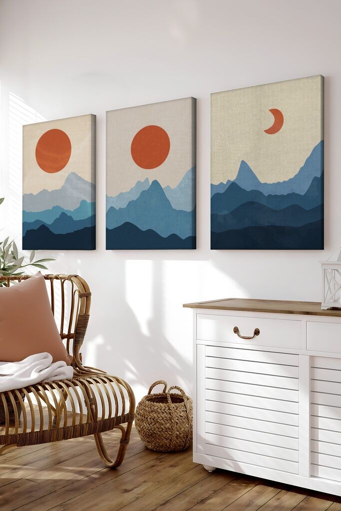 Слика Wallity 3Cnvs7, 20x30 см, 3 дела