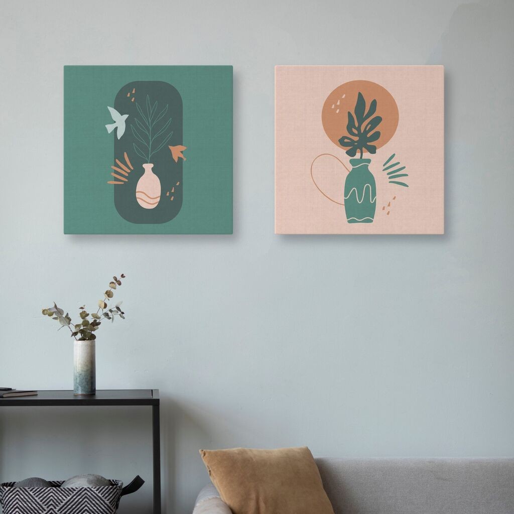 Wallity слика ASR_CNVS25-3, 30x30 см, 2 дела