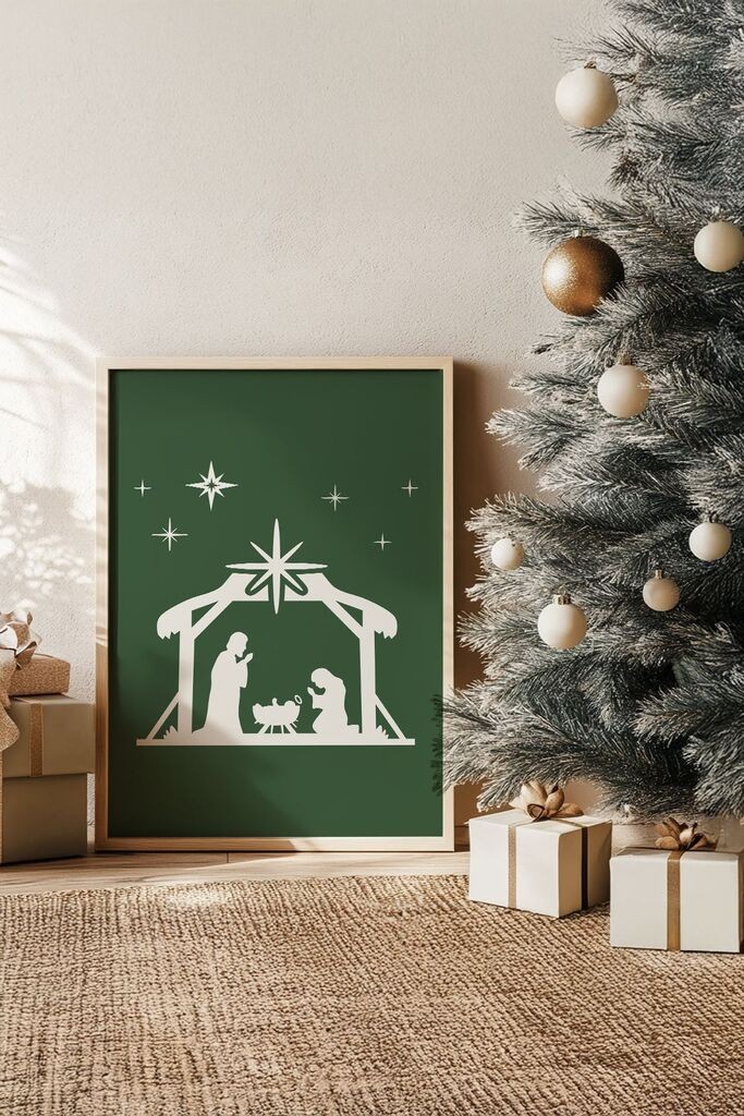 Врамена слика Wallity Nwyearsngmdl31, 33x48 см