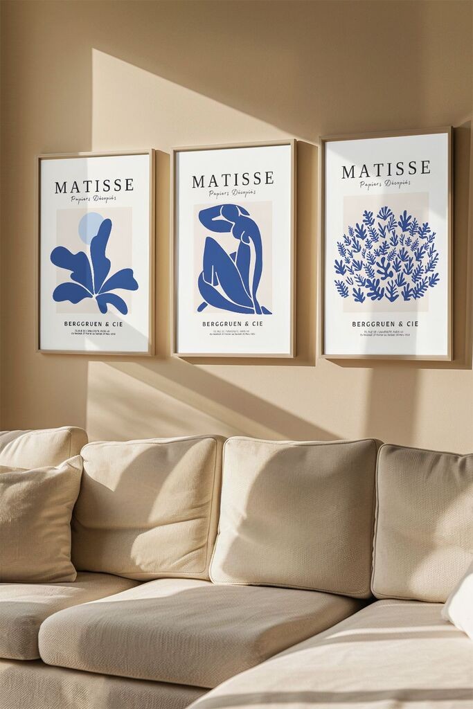 Слика во рамка Wallity Artvmodel16, 33x48 см, 3 дела