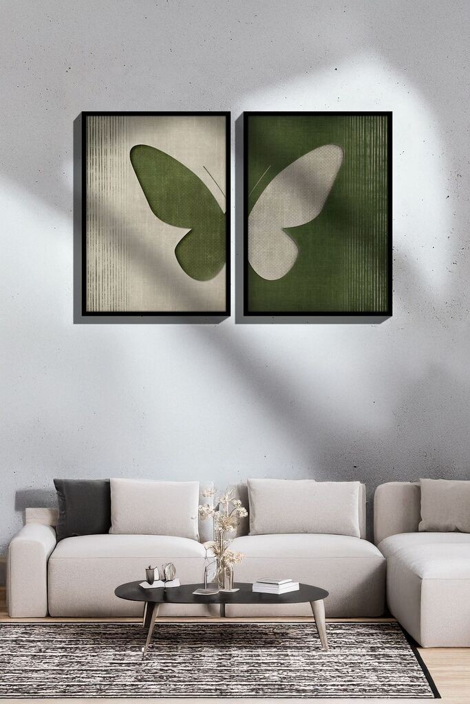 Врамена слика Wallity Ersy2Limodel20, 33x48 см, 2 дела