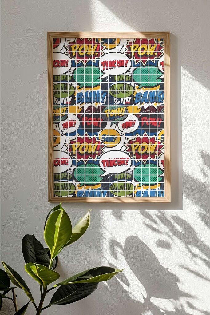 Слика во рамка Wallity Popkare25, 33x48 см