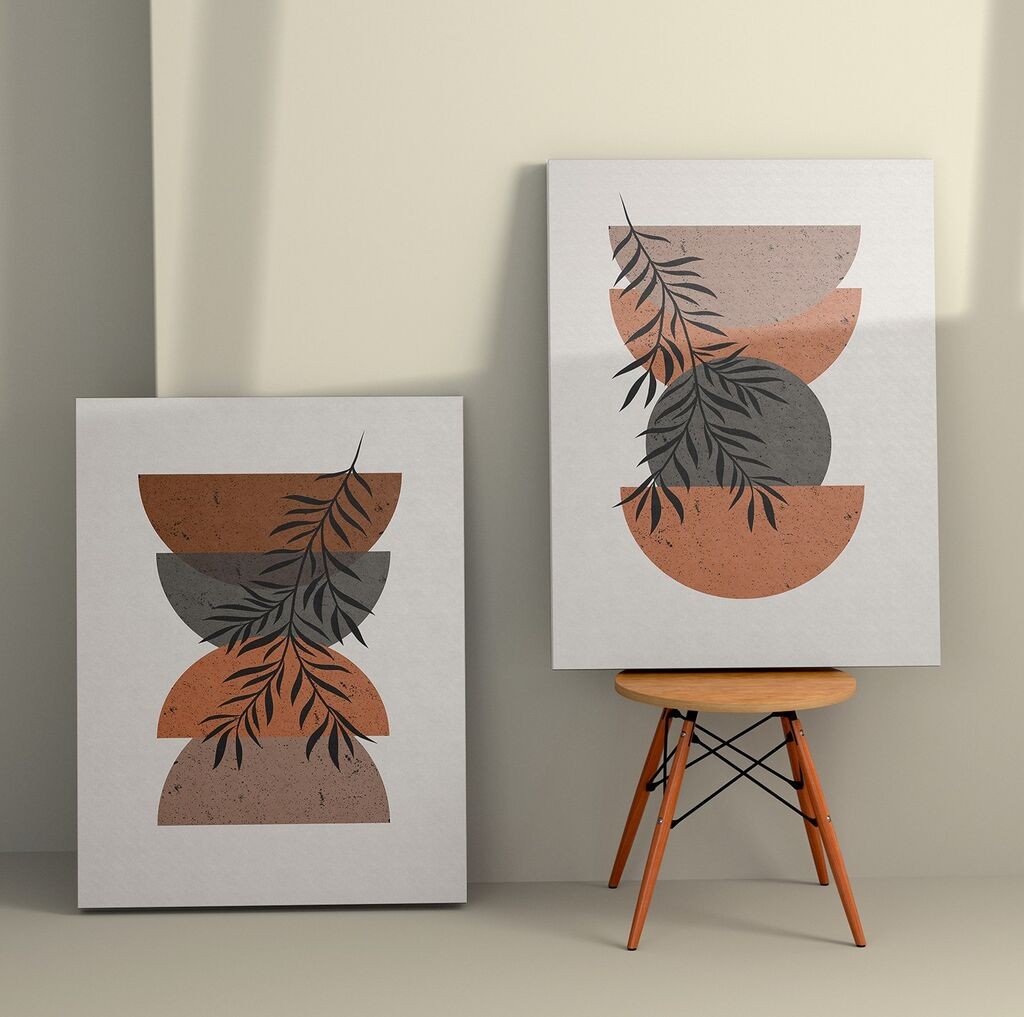 Слика Wallity 2KNV4254, 50x70 см, 2 дела