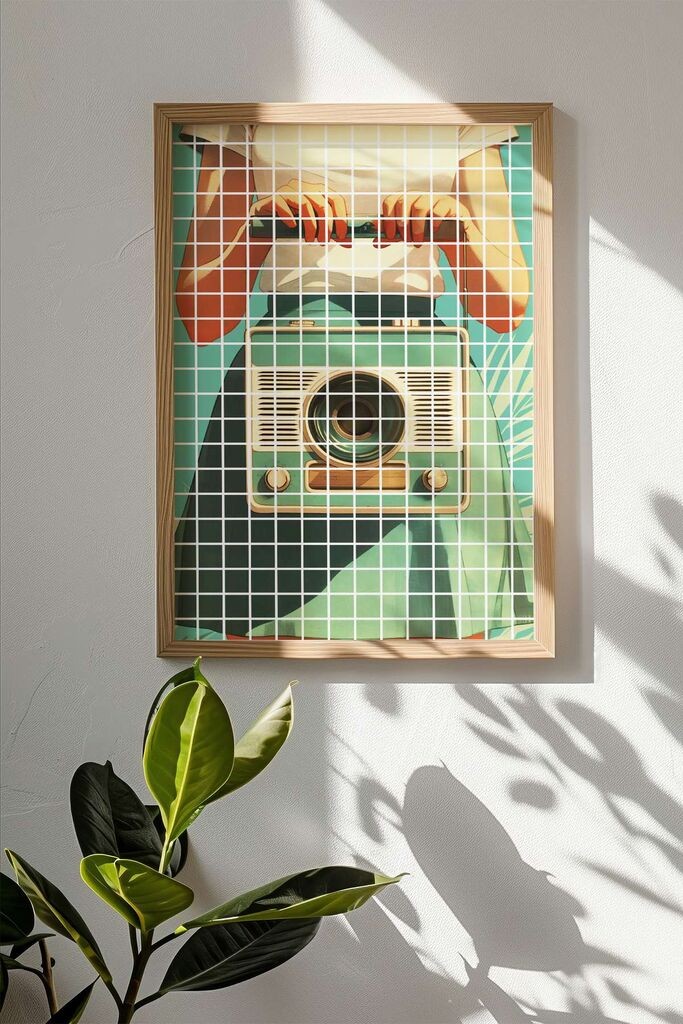 Врамена слика Wallity Popkare11, 33x48 см