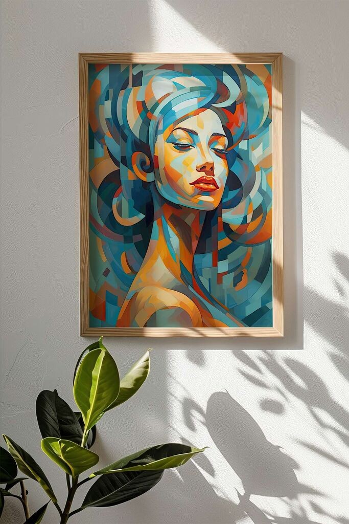 Врамена слика Wallity Mscartmdl18, 33x48 см