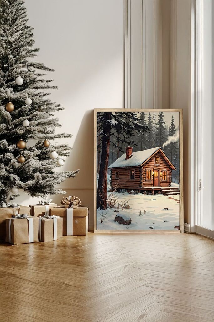 Врамена слика Wallity Nwyearsngmdl9, 33x48 см