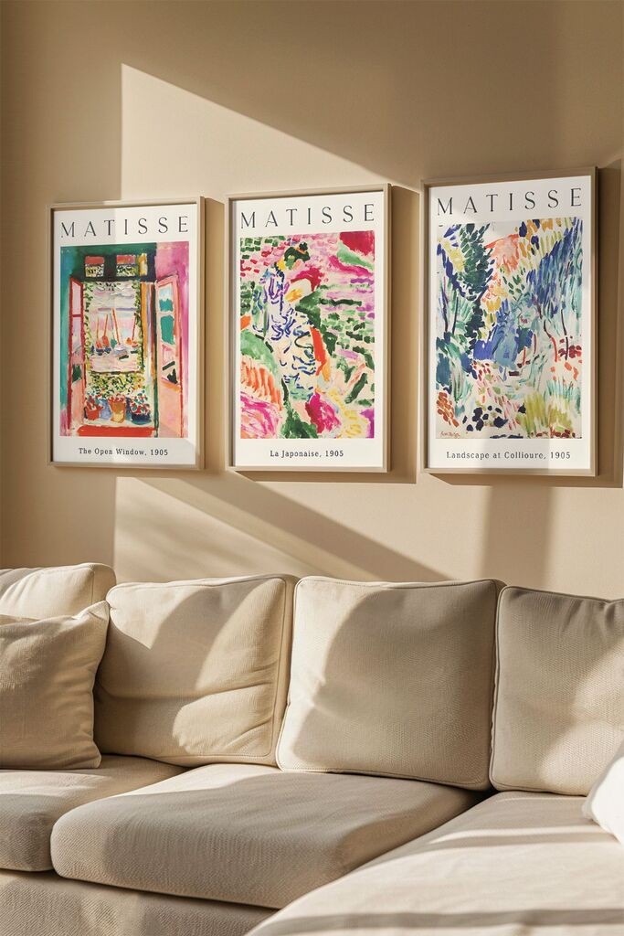 Слика во рамка Wallity Artvmodel23, 33x48 см, 3 дела