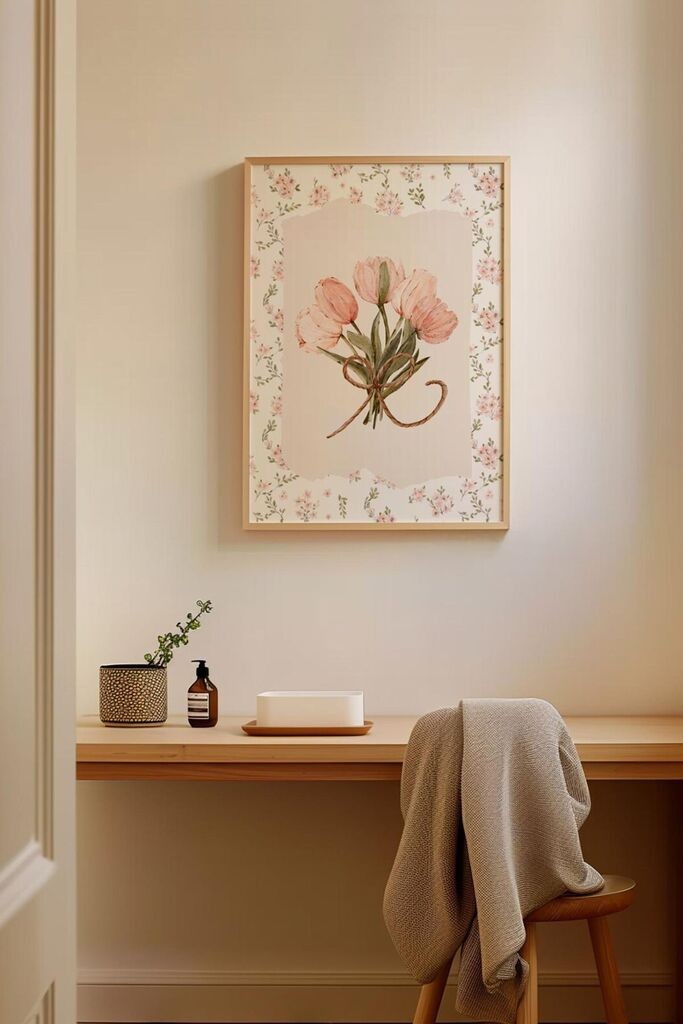 Врамена слика Wallity Artsmdftek19, 33x48 см