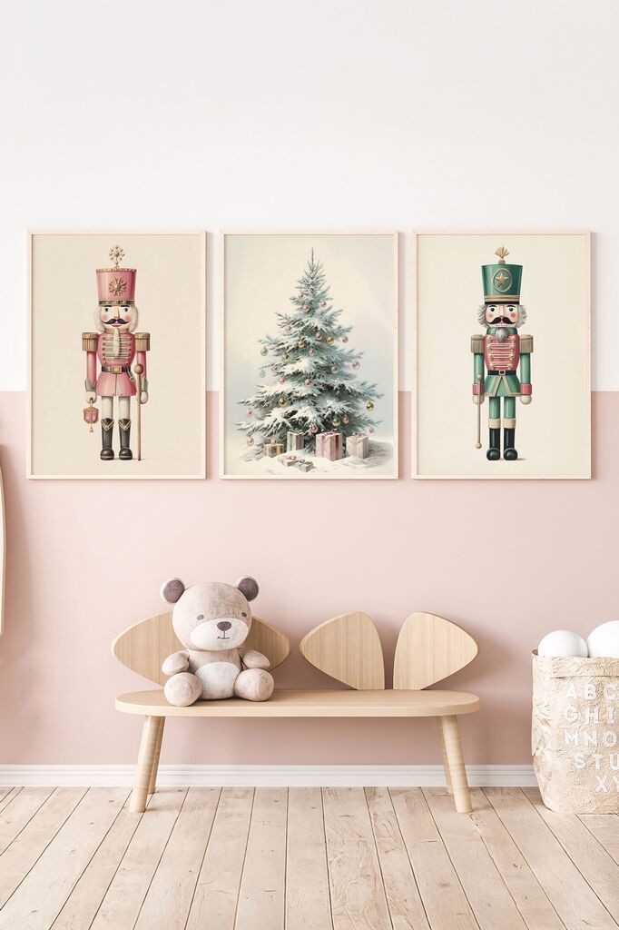 Врамена слика Wallity Nwyearmdl6, 33x48 см, 3 дела