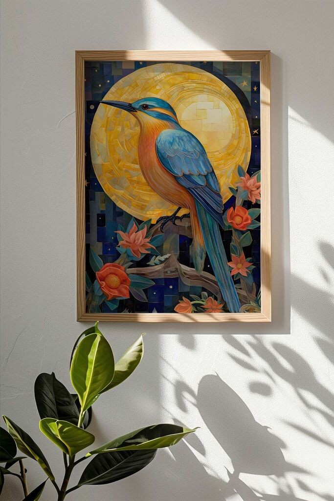 Слика во рамка Wallity Mscartmdl3, 33x48 см