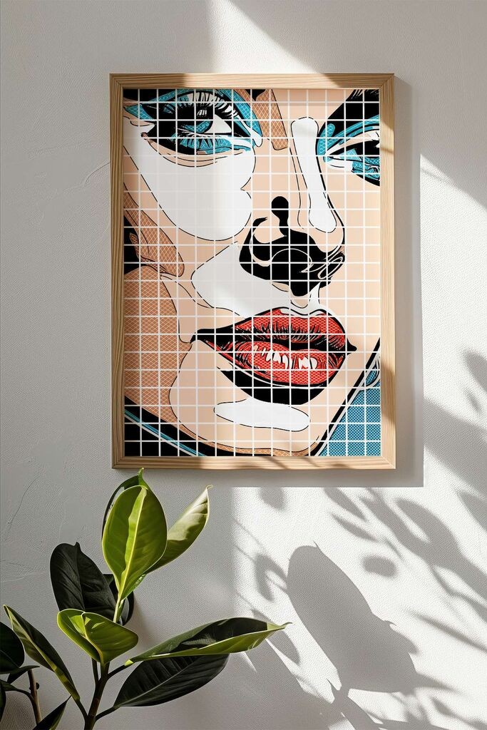 Врамена слика Wallity Popkare21, 33x48 см