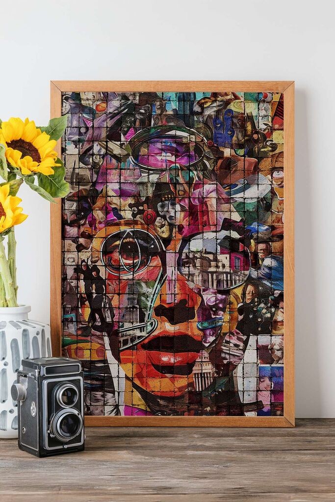 Врамена слика Wallity Popmosaic18, 33x48 см