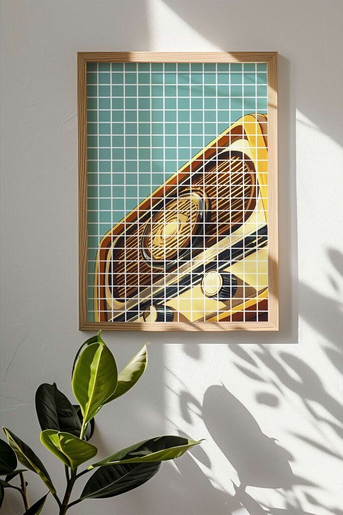 Врамена слика Wallity Popkare9, 33x48 см