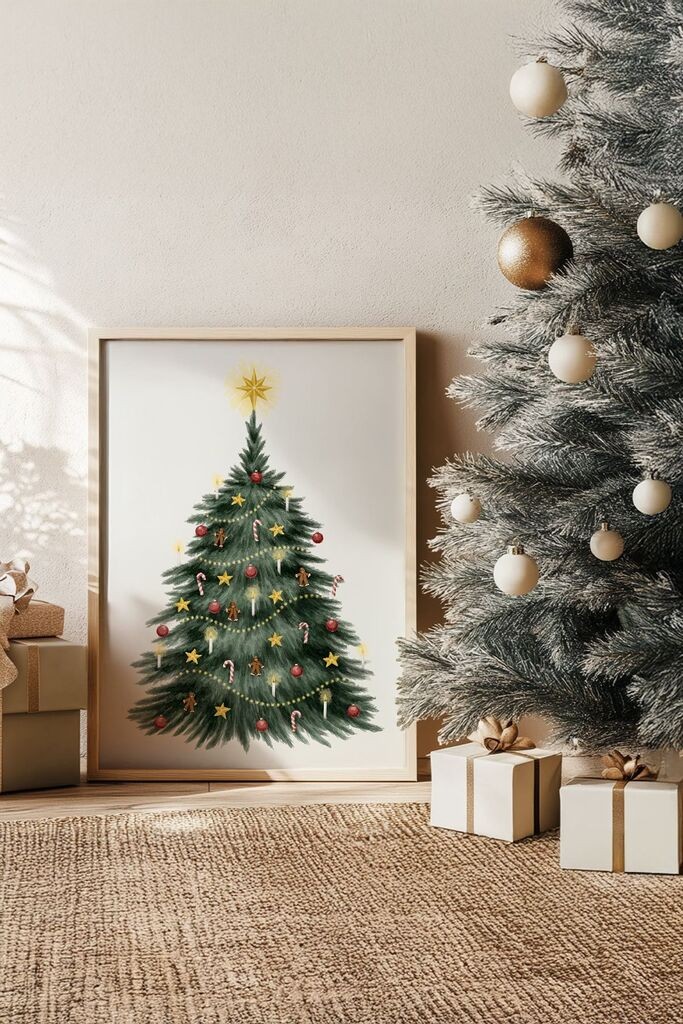 Врамена слика Wallity Nwyearsngmdl83, 33x48 см