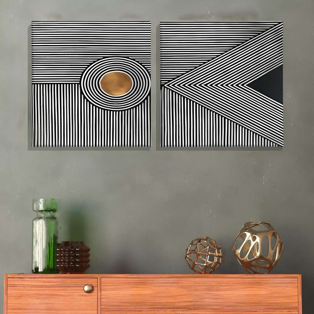 Слика Wallity ASR_CNV2-23, 30x30 см, 2 дела