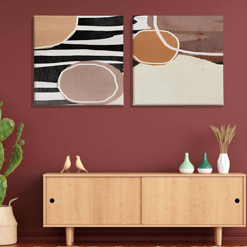 Wallity слика ASR_CNV2-25, 30x30 см, 2 дела