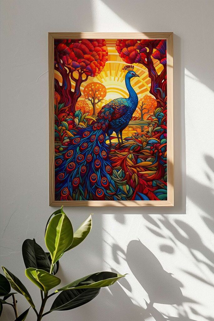 Слика во рамка Wallity Mscartmdl10, 33x48 см