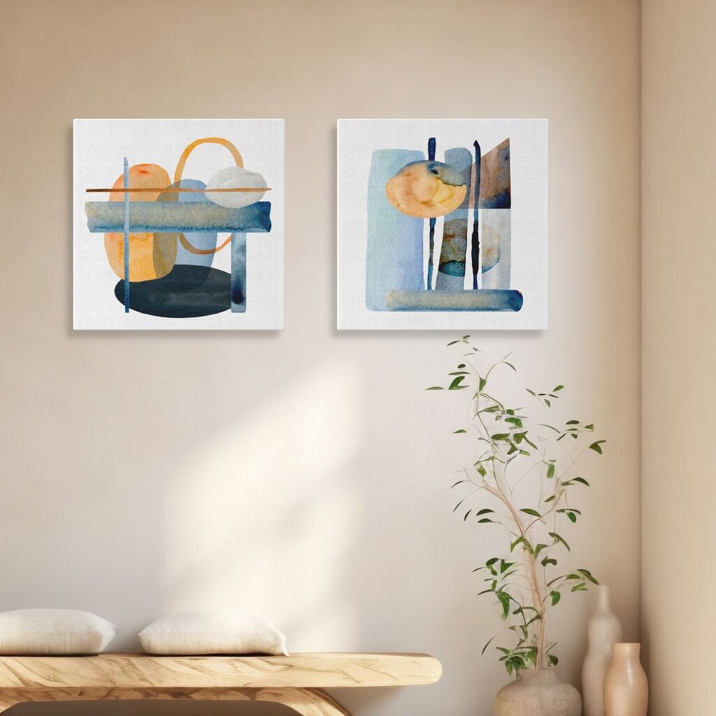 Слика Wallity ASR_CNVS25-13, 30x30 см, 2 дела