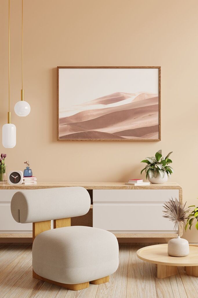 Врамена слика Wallity Lmnmdlkahve47, 33x48 см