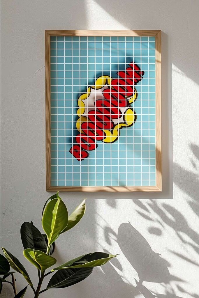 Врамена слика Wallity Popkare8, 33x48 см