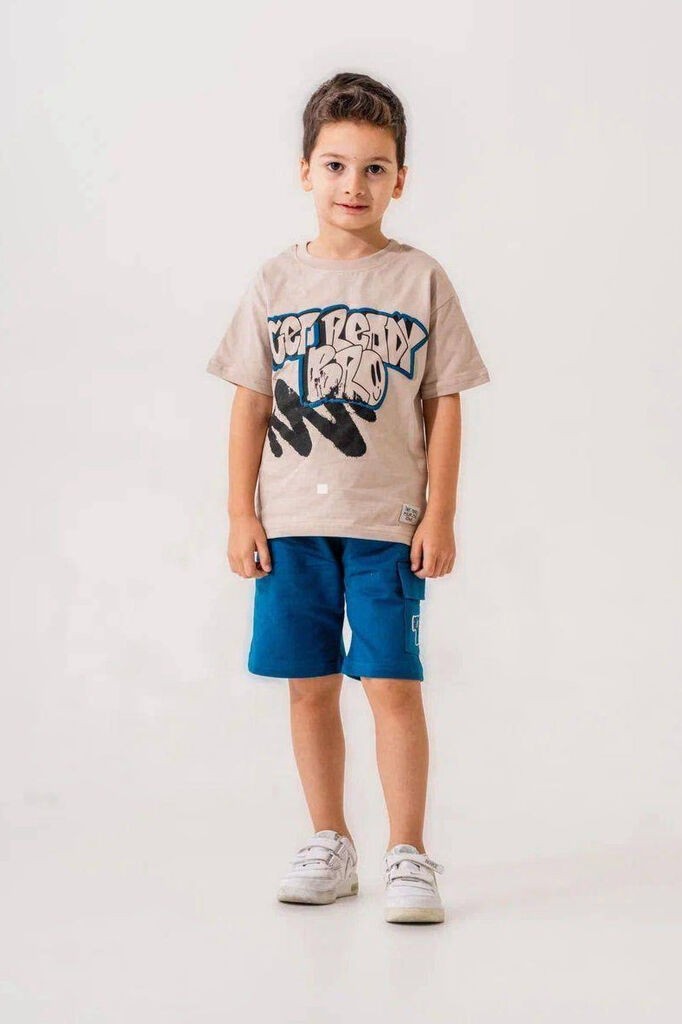 Комплет маица и кратки панталончиња Get Ready