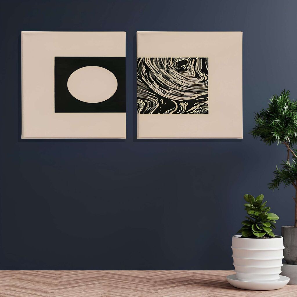 Wallity слика ASR_CNV2-22, 30x30 см, 2 дела