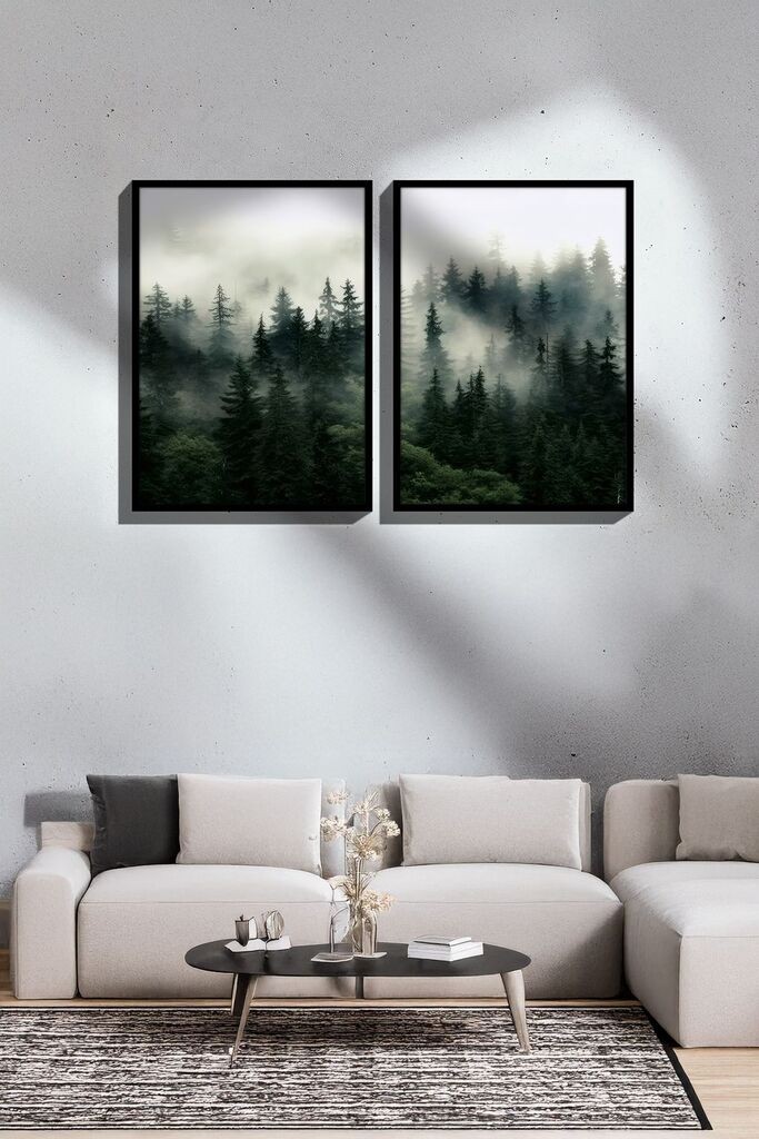 Wallity врамена слика Ersy2Limodel19, 33x48 см, 2 дела