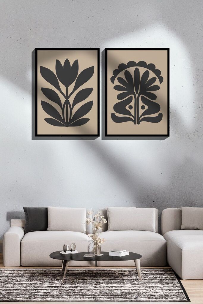 Wallity врамена слика Ersy2Limodel32, 33x48 см, 2 дела