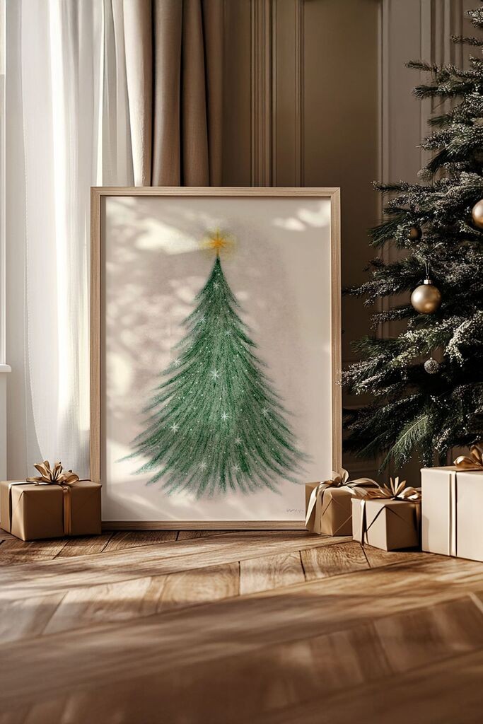 Врамена слика Wallity Nwyearsngmdl85, 33x48 см