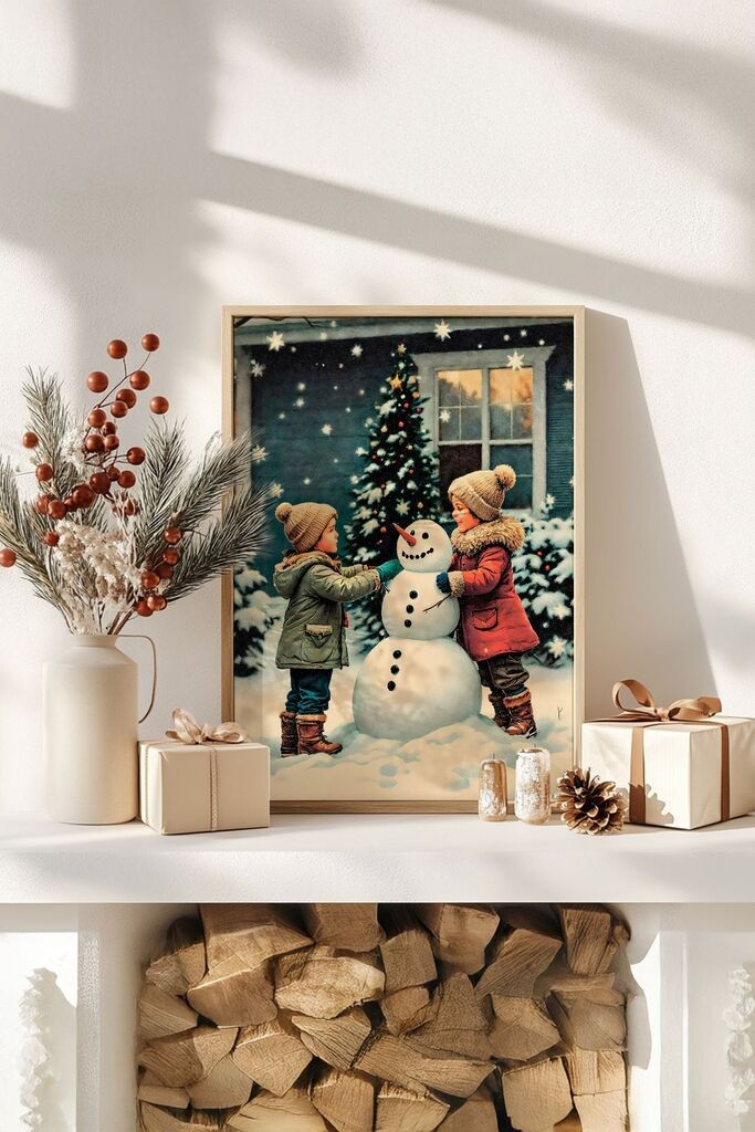 Врамена слика Wallity Nwyearsngmdl2, 33x48 см