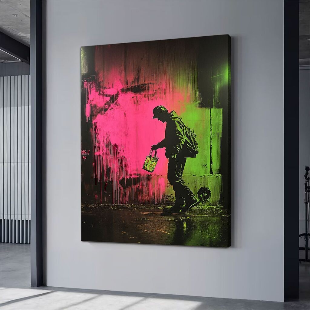 Wallity Picture Canvasneon10, 45x70 см