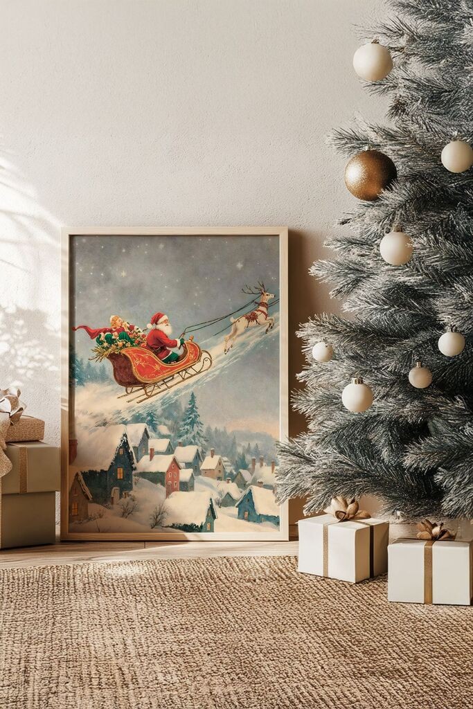 Врамена слика Wallity Nwyearsngmdl6, 33x48 см