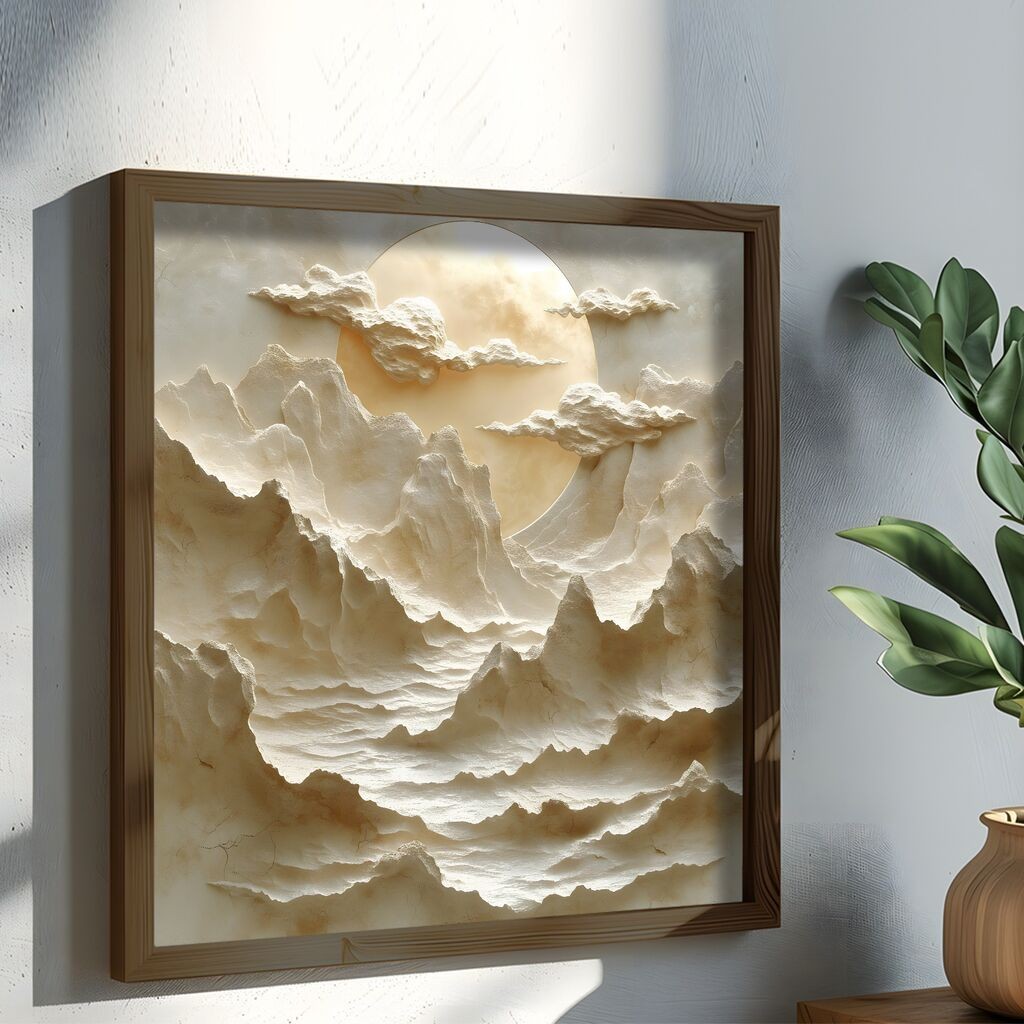 Wallity врамена слика AI065, 50x50x3,5 см