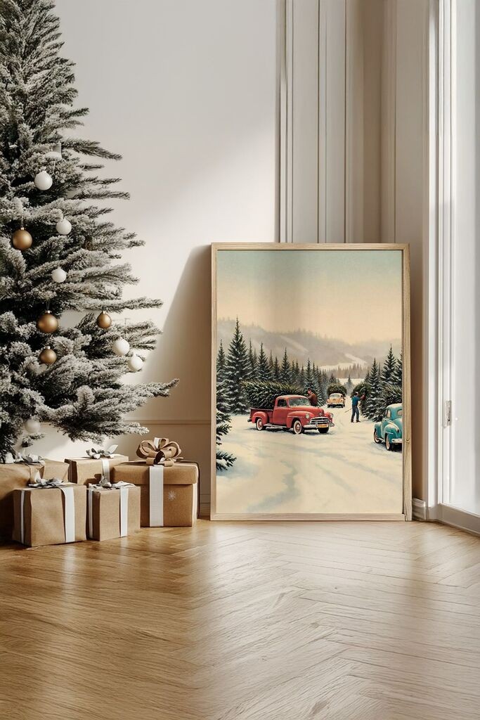 Врамена слика Wallity Nwyearsngmdl14, 33x48 см