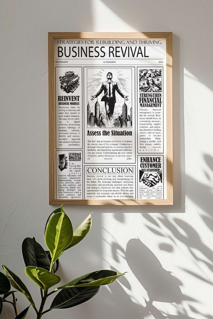 Слика во рамка Wallity NWSPPRMDL3, 33x48 см