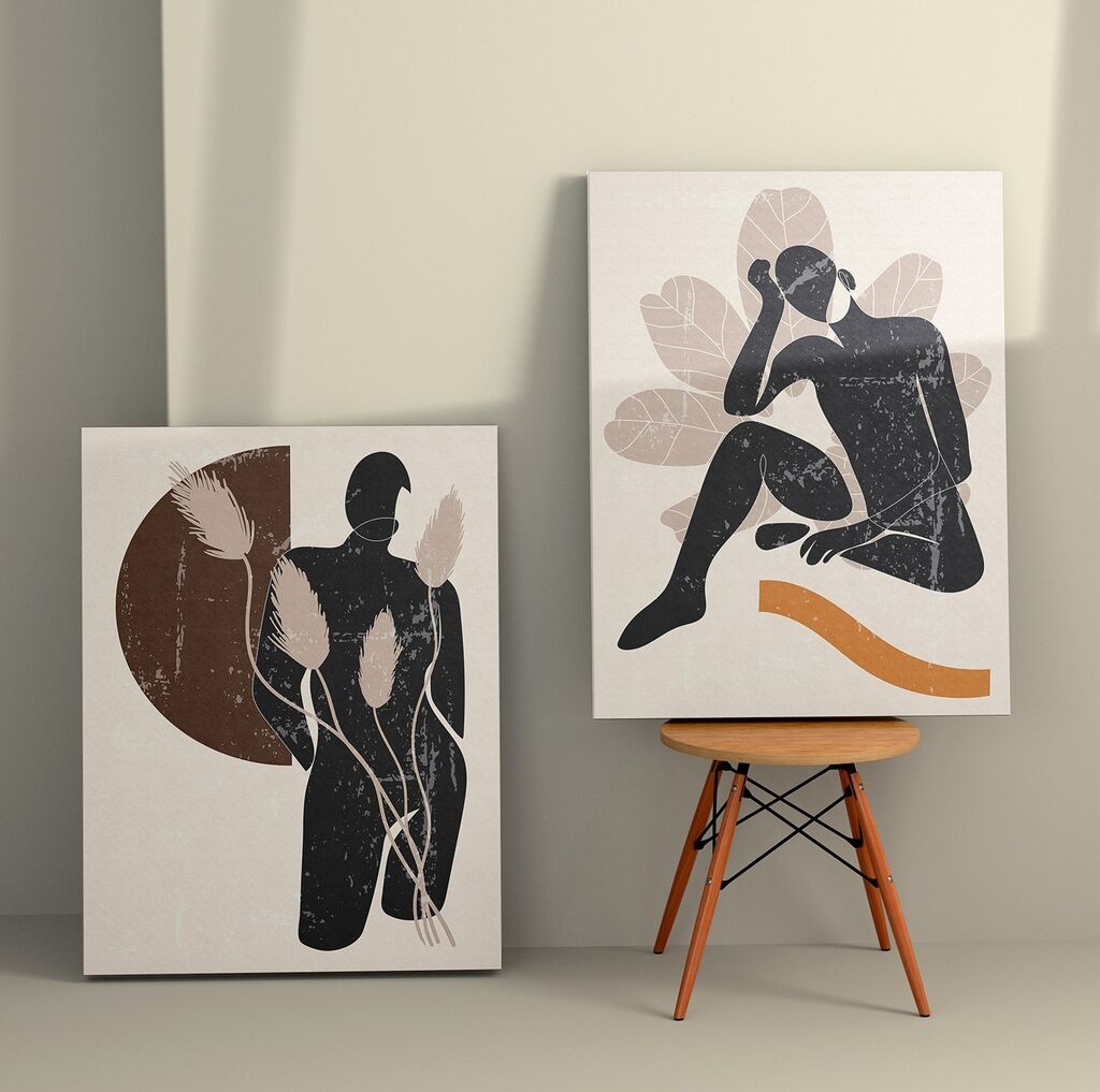 Wallity слика 2KNV4250, 50x70 см, 2 дела