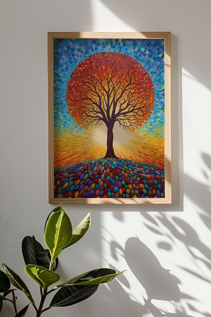 Врамена слика Wallity Mscartmdl2, 33x48 см