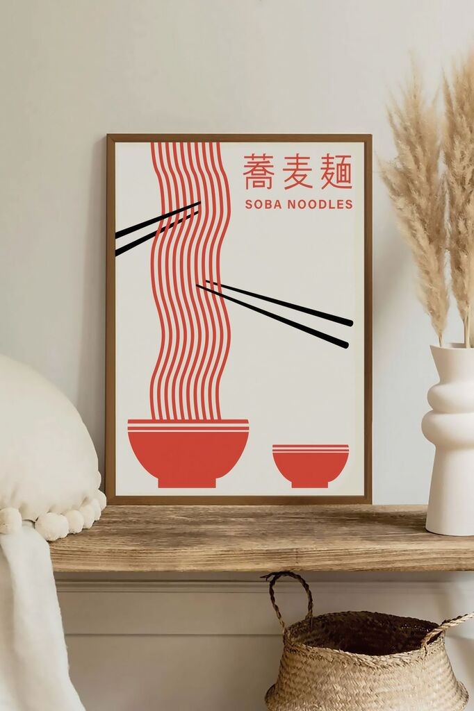 Врамена слика Wallity Lmnmdlkahve16, 33x48 см