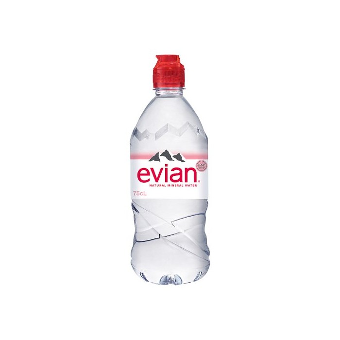 EVIAN PETSPORT Флаширана вода  750ml