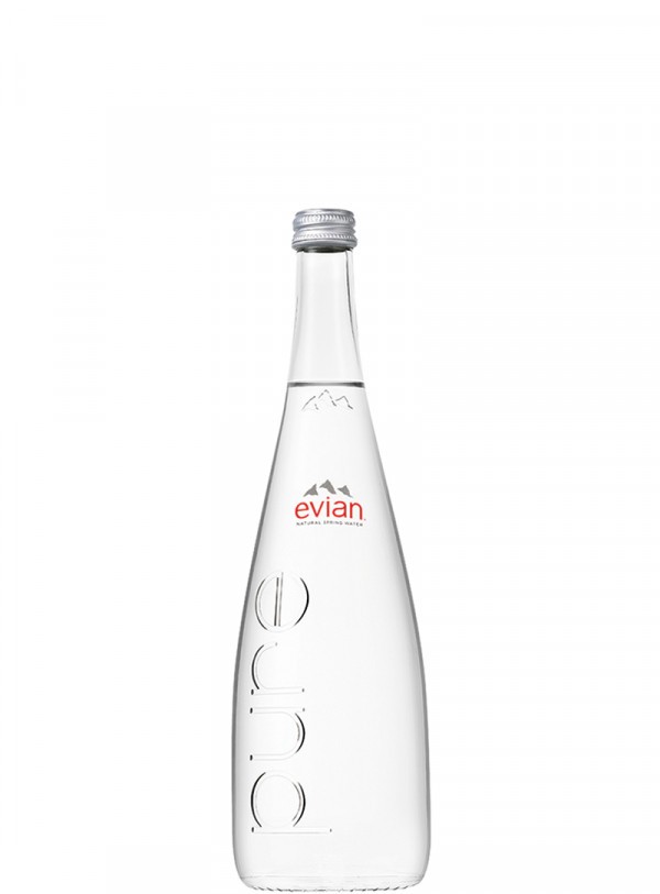 EVIAN Вода во Стаклено Шише 750ml