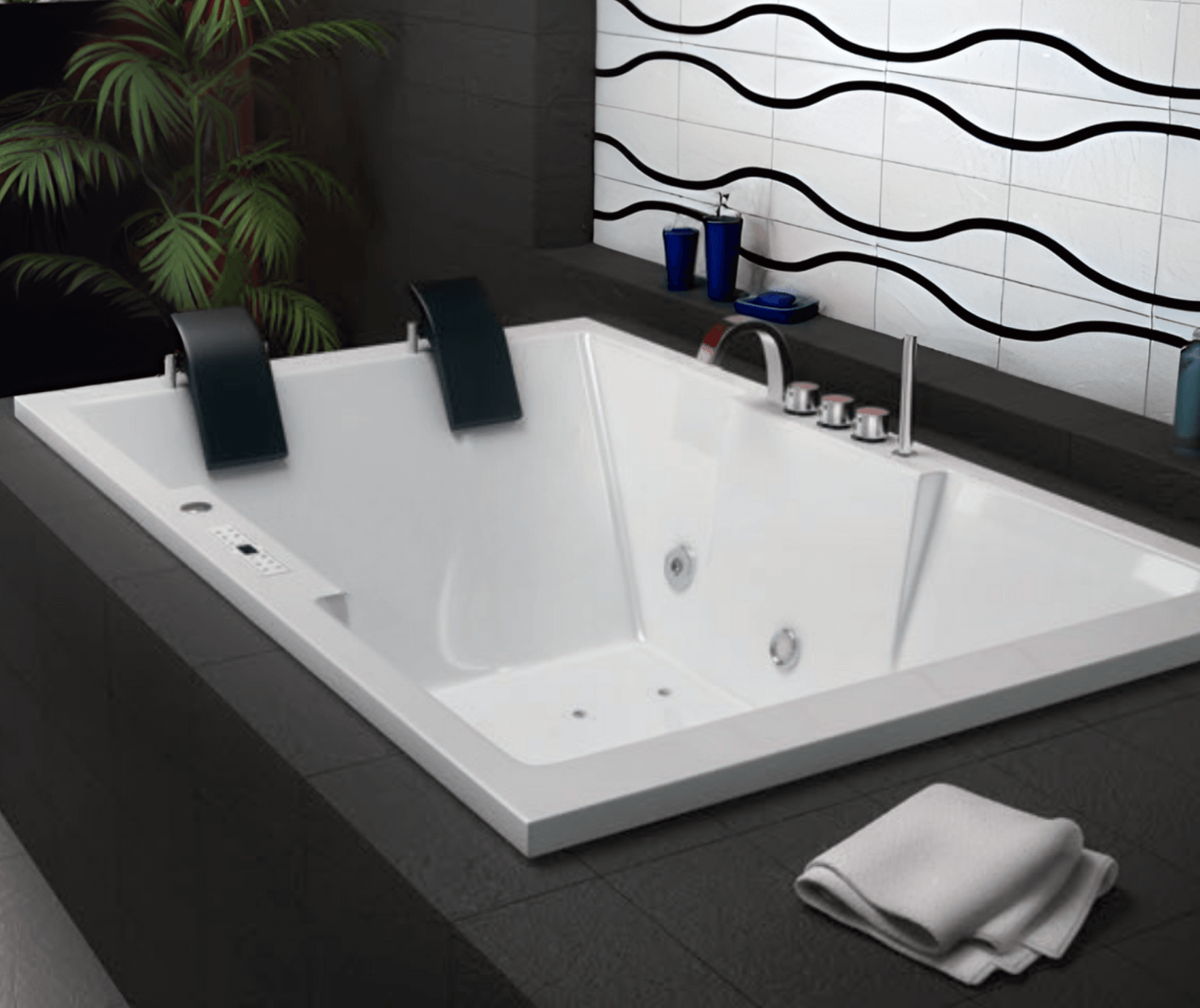 Хидромасажна када - Quadro DELUXE