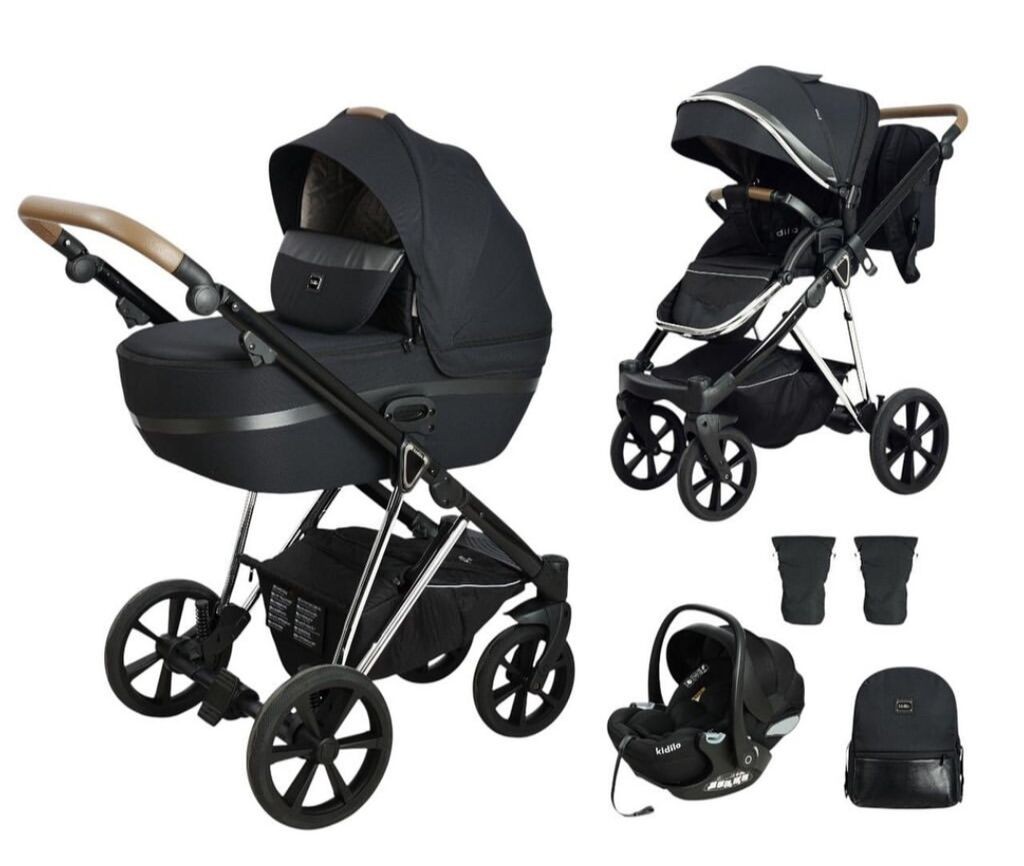 Количка Sigma 3 во 1 Black - F11