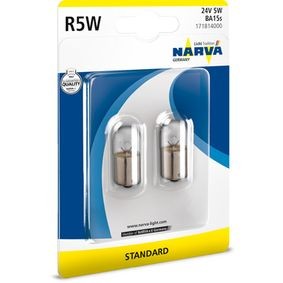 NARVA Сијалица R 5W 24V blister