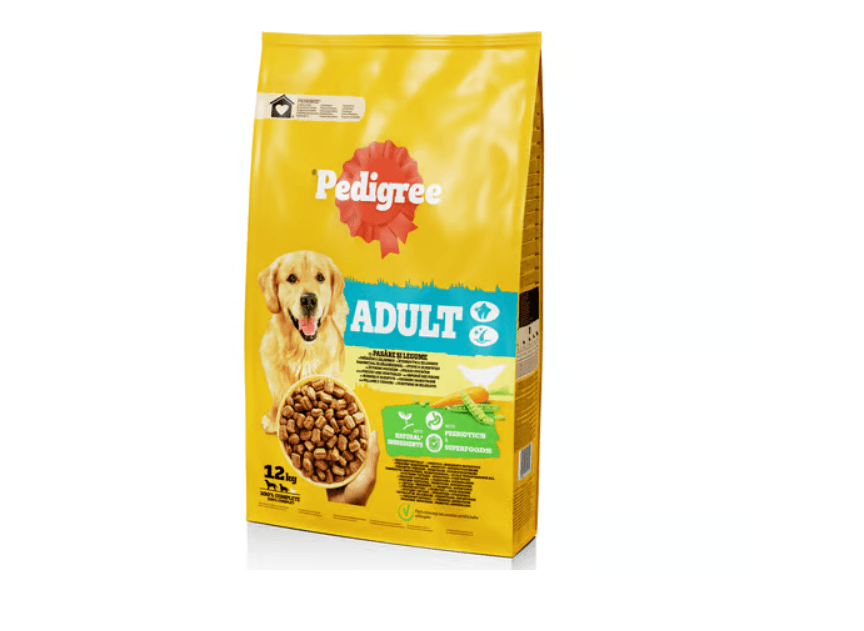 PEDIGREE Храна за кучиња Пилешко и Зеленчук 1x12kg