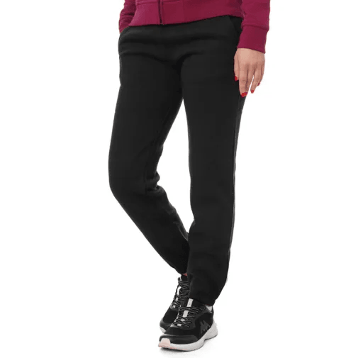 ROBE DI KAPPA Женски долен дел тренерки Elmire Brushed, Црни