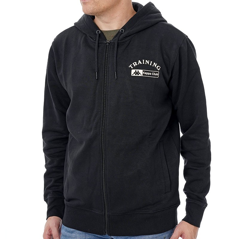 Капа машки автентичен врв од пила, црна