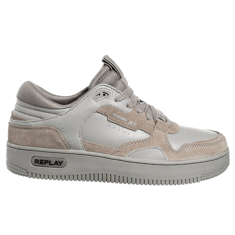 REPLAY Машки патики Epic m base s, кремасто-сива